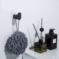 Handdoekhaak zwart afbeelding 6