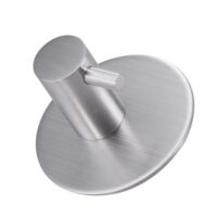 Zelfklevende handdoekhaakjes zilver afbeelding 2