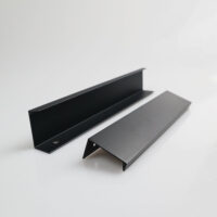 zwarte stalen handgrepen 150 mm afbeelding 4