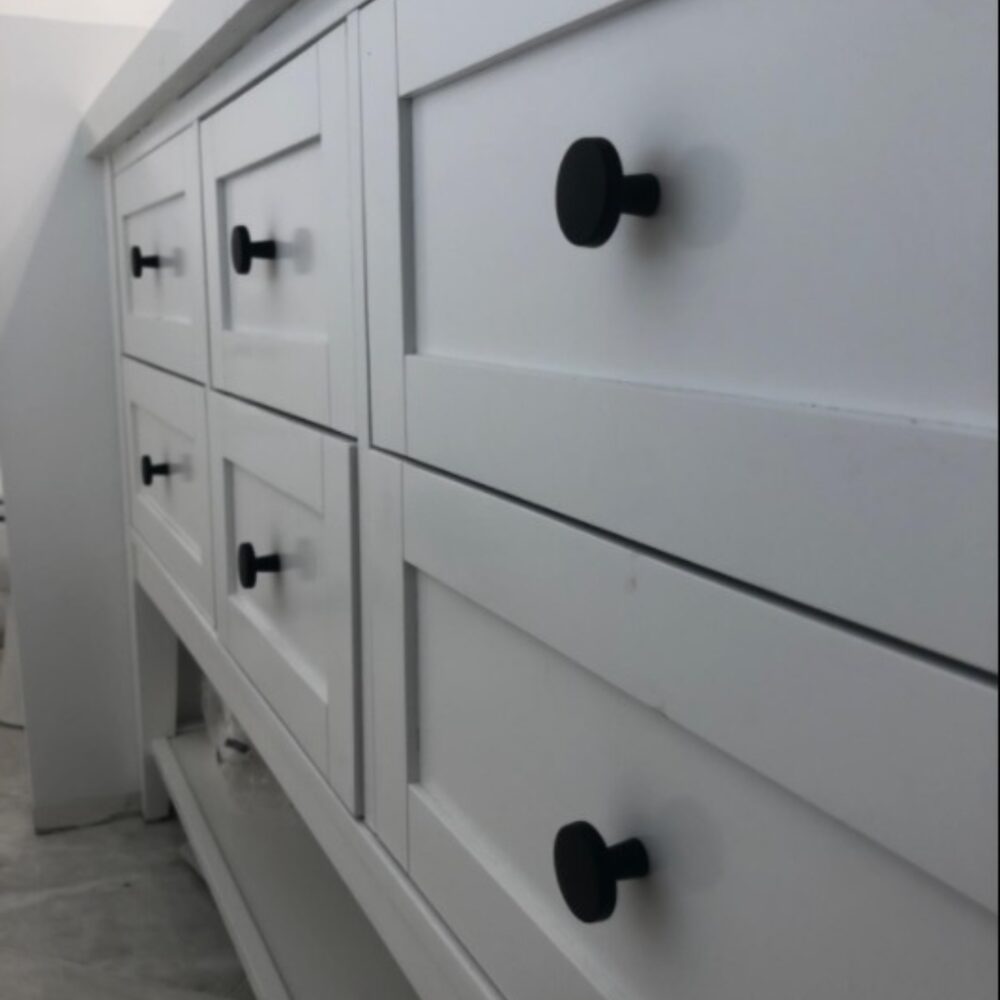 Zwarte kastknoppen set afbeelding 7