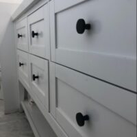 Zwarte kastknoppen set afbeelding 7
