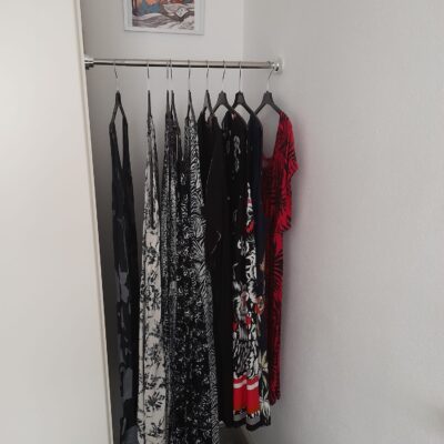 Verstelbare kledingstang zonder boren afbeelding 8