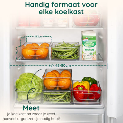 koelkast organizers set afbeelding 8