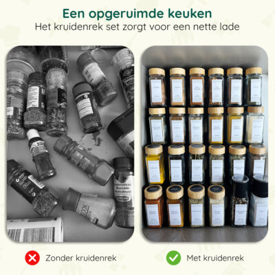 Kruidenrek lade organizer afbeelding 7