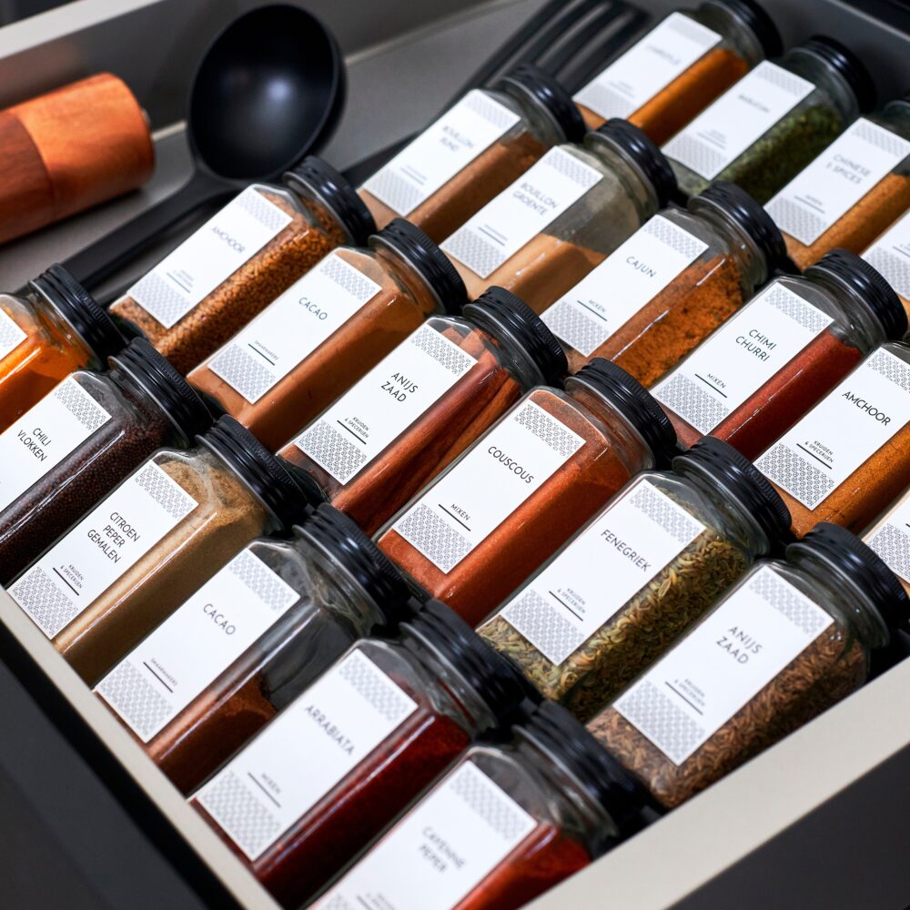 Kruidenpotjes set met labels afbeelding 9