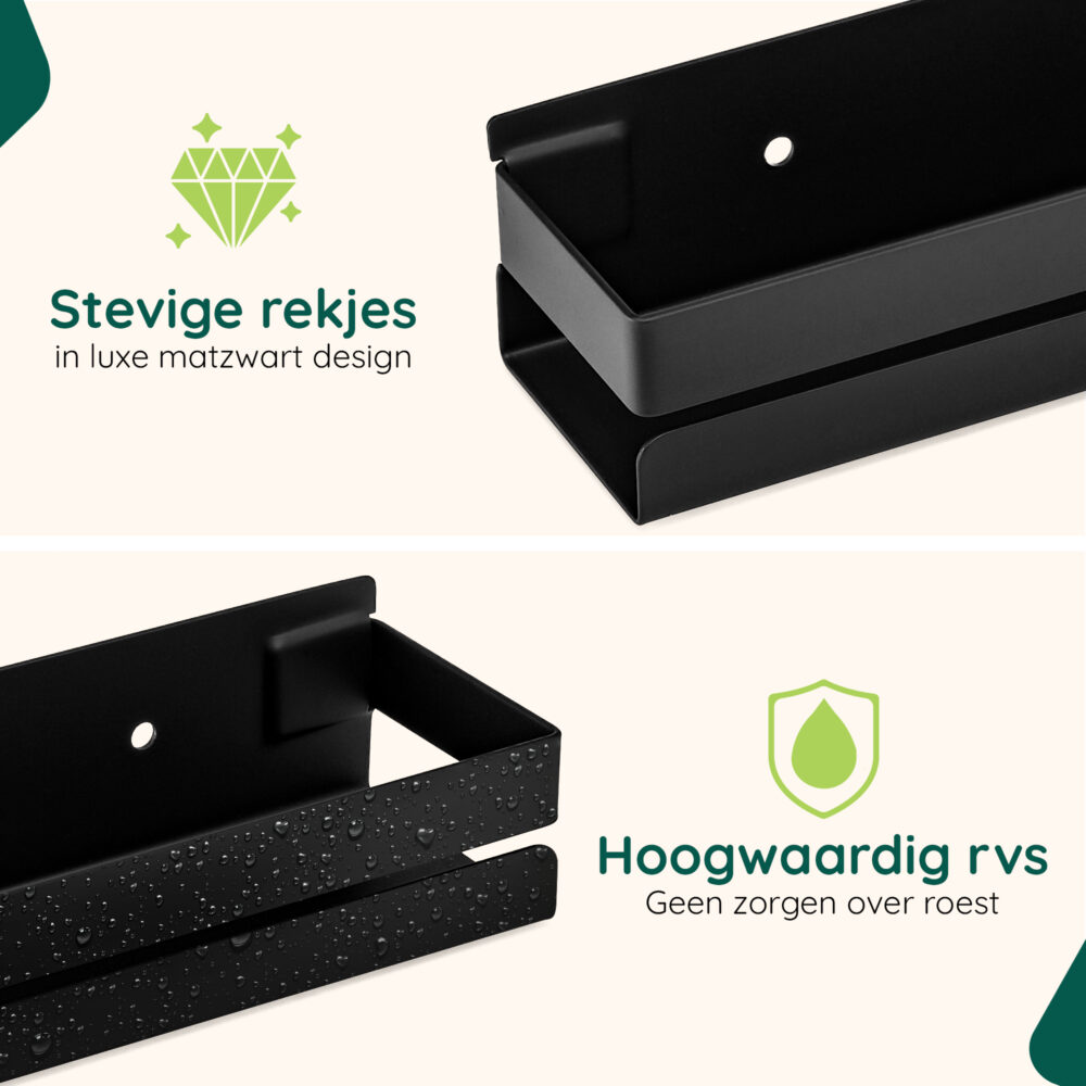 Luxe kruidenrek muurmontage afbeelding 3