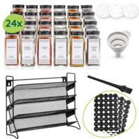 Staand kruidenrek met potjes afbeelding 1