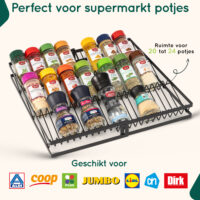 Uitschuifbaar kruidenrek lade afbeelding 5