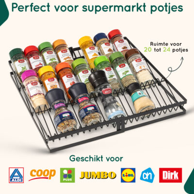 Uitschuifbaar kruidenrek lade afbeelding 5