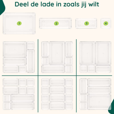 Lade organizer set 25 stuks afbeelding 6