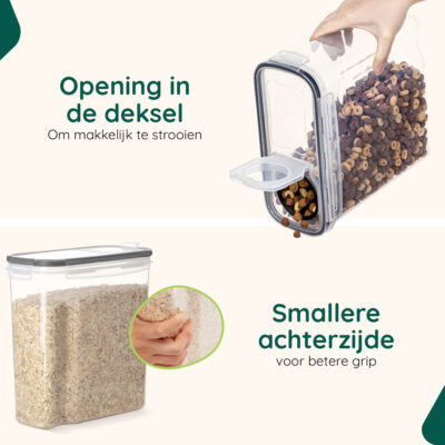 XIVADA voorraadbussen set 2.5L afbeelding 6