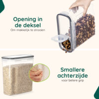 XIVADA voorraadbussen set 4L afbeelding 6