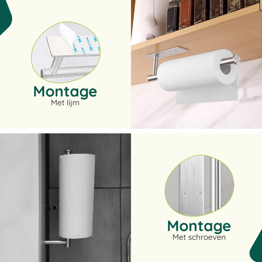 Reserverolhouder RVS 3M Fera afbeelding 7