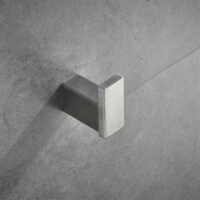 Rvs handdoekhaak badkamer afbeelding 4