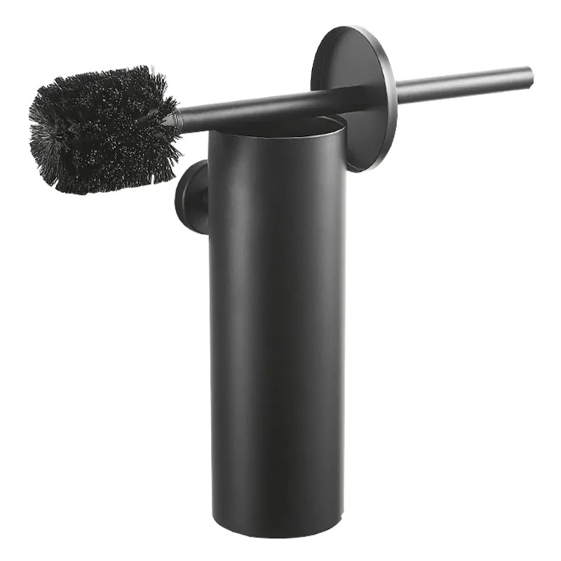 Zwarte toiletaccessoires set afbeelding 4