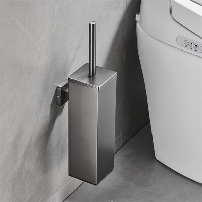 RVS toiletborstelhouder modern design afbeelding 8