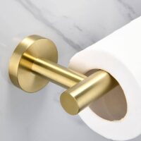 Gouden toiletrolhouder afbeelding 7