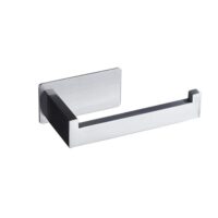 Zelfklevende toiletrolhouder RVS afbeelding 1