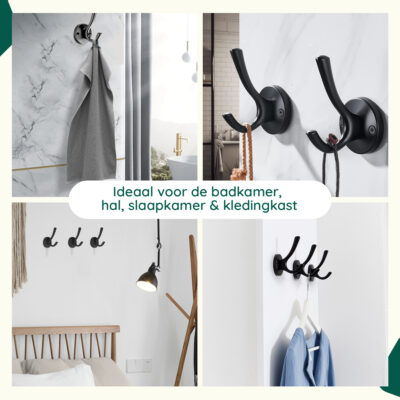 zwarte kapstokhaken afbeelding 7