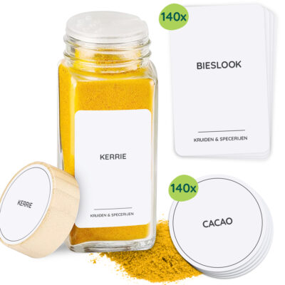 Kruidenlabels wit afbeelding 2