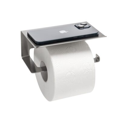 Toiletrolhouder met plankje afbeelding 3