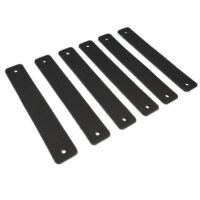 Leren handgreep zwart afbeelding 2