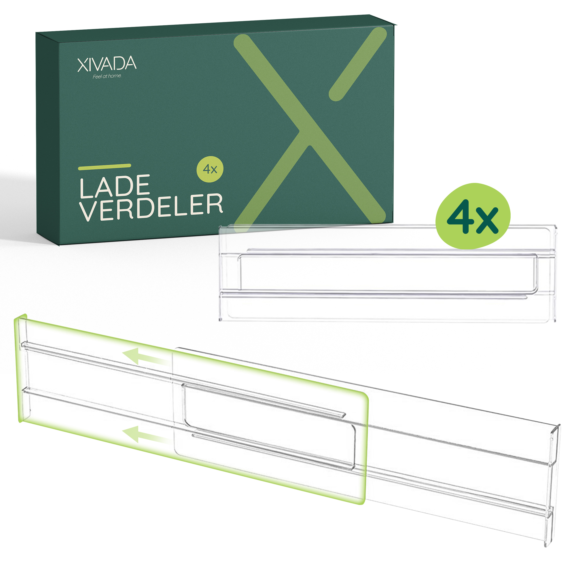 lade verdelers transparant afbeelding 1