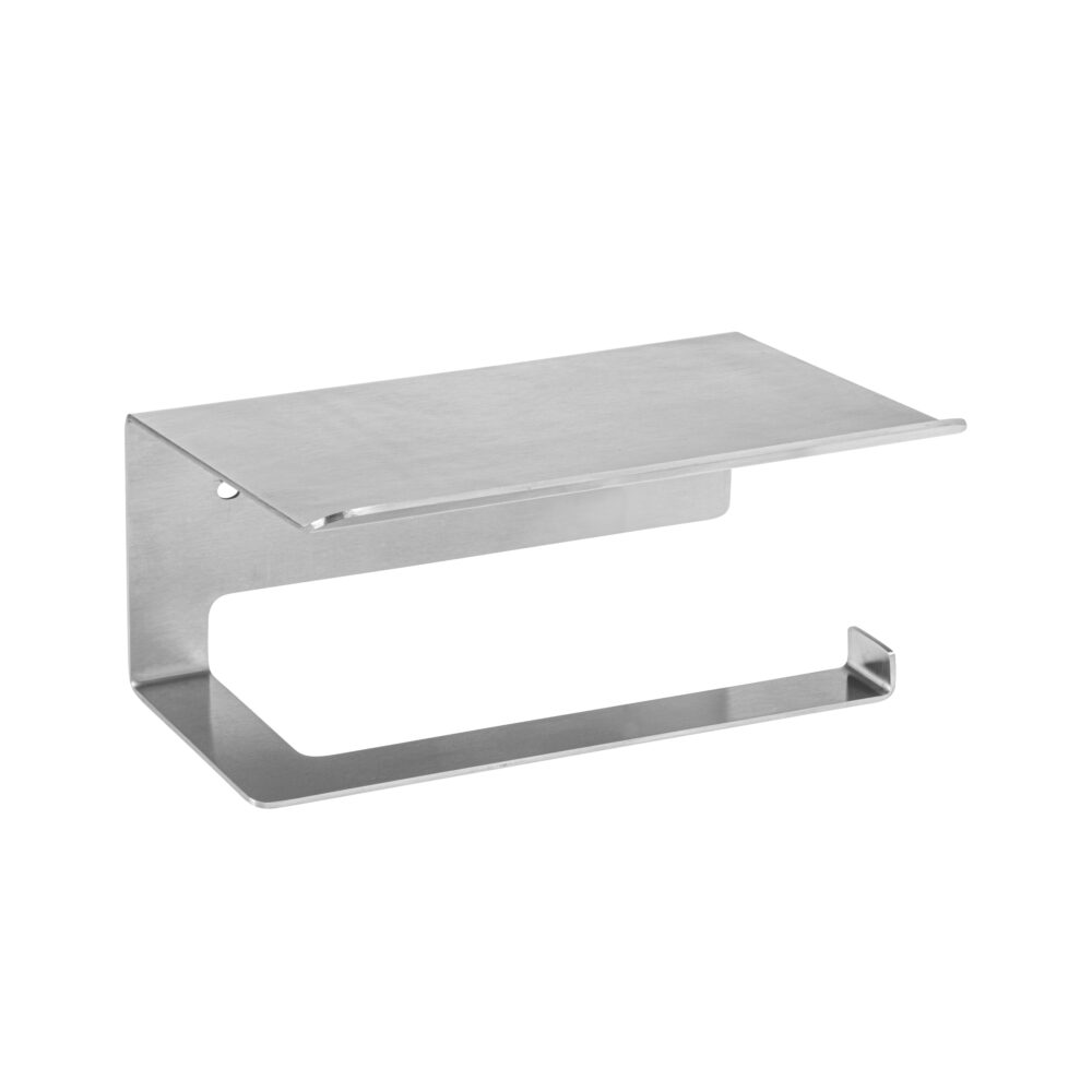 Toiletrolhouder met plankje afbeelding 1