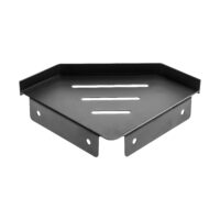 Zwart hoek doucherek badkamer afbeelding 2