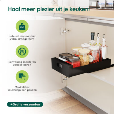 keukenkast organizer lade  afbeelding 6