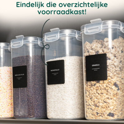 Keukenlabels zwart afbeelding 6