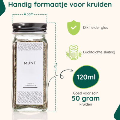 Kruidenrek ophangbaar zwart afbeelding 7