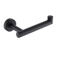 Zwarte toilet accessoires set afbeelding 4