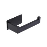 Zwarte toilet accessoires set afbeelding 2