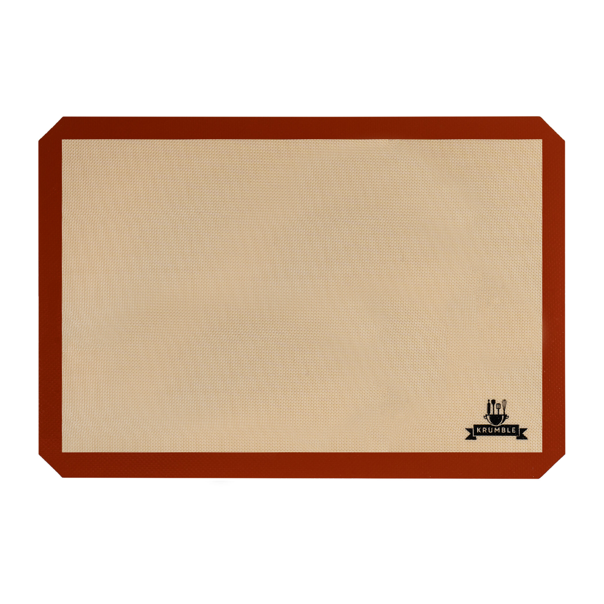 Krumble Siliconen bakmat - Silicoon - Glasvezel - Bruin - 40x60 cm