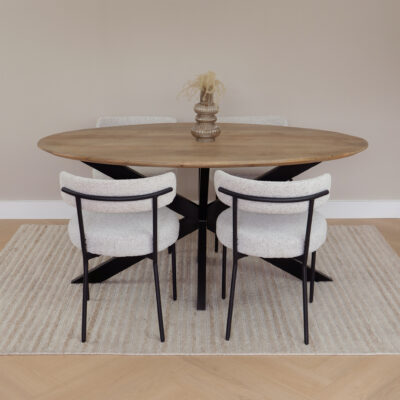 8484544-QUVIO-ovale-eettafel-sofia-naturel-160-cm (1)