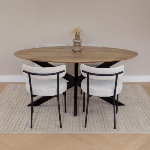 8484544-QUVIO-ovale-eettafel-sofia-naturel-160-cm (1)