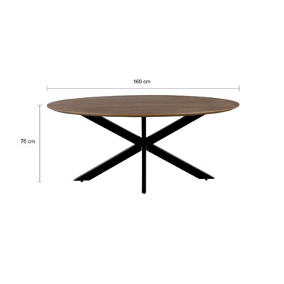 8484546-8484546- Eettafel-Eettafel-bruin-afmeting