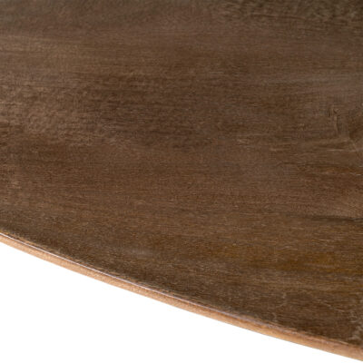 Eettafel, tafel, Eettafel 180x90 cm, Bruine eettafel, eettafel bruin, Deens ovale eettafel, Eettafel deens ovaal, Mangohouten eettafel, eettafel mangohout, Houten eettafel, eettafel hout
