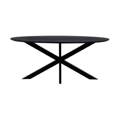 Sofia-Eettafel-Zwart-160-cm