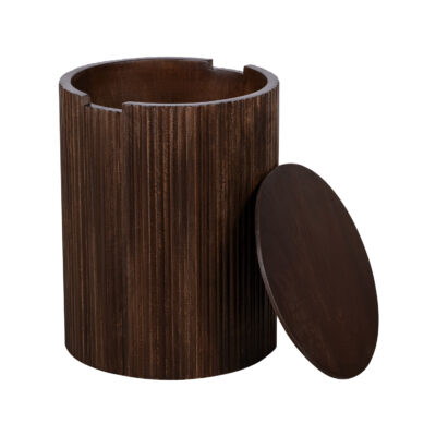 bijzettafel, ronde bijzettafel, bijzettafel rond, bijzettafel Lonne, opbergruimte