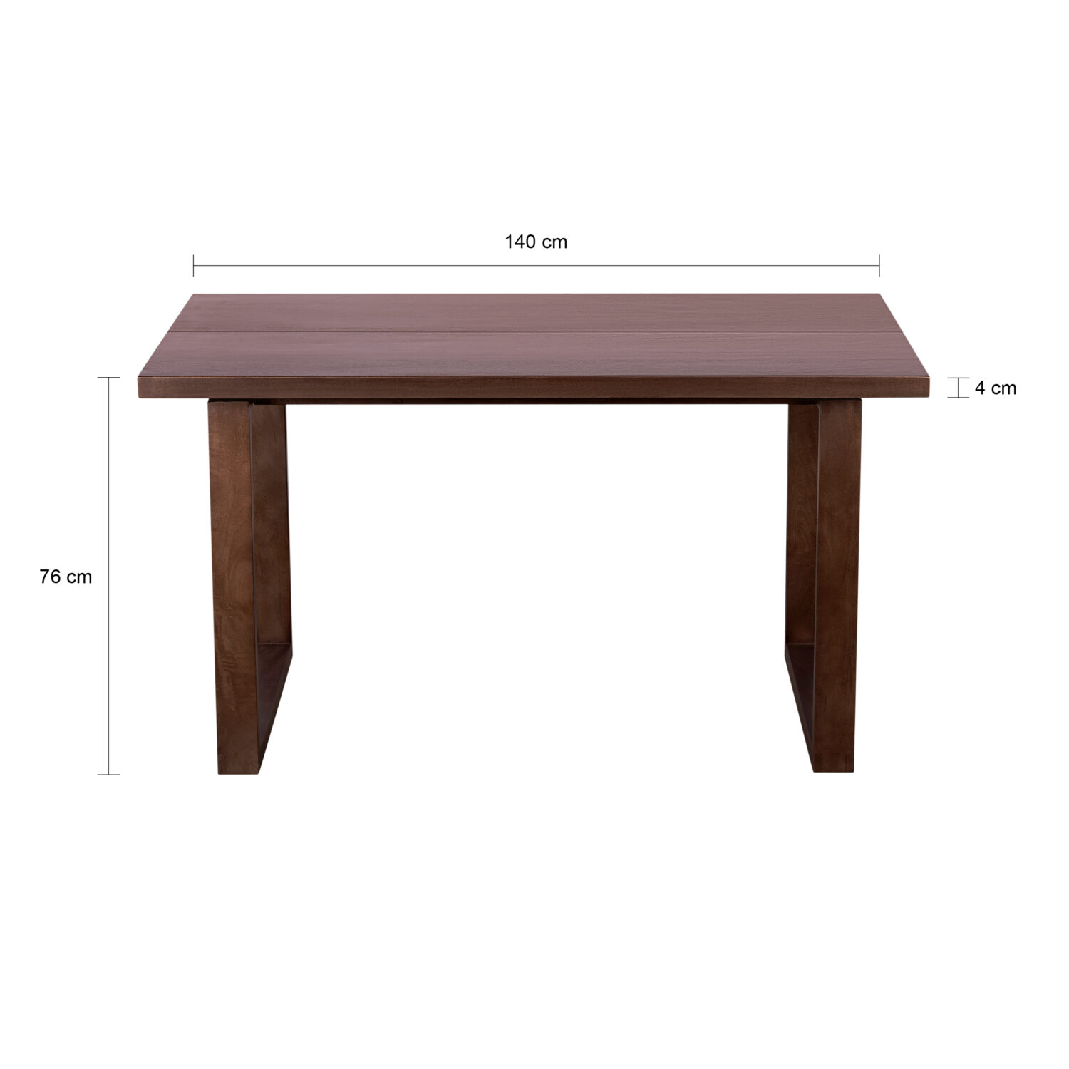 walnootkleurige mangohouten eettafel, tafel, rechthoekige eettafel, mangohout eettafel, eettafel, rechthoekige eettafel van mangohout, houten eettafel, bruine eettafel, afmetingen