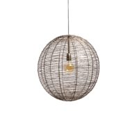 Hanglamp NATHAN antiek brons Ø55x55cm