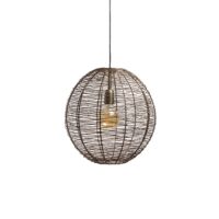 Hanglamp NATHAN antiek brons Ø45x45cm