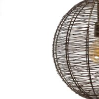 Hanglamp NATHAN antiek brons Ø45x45cm