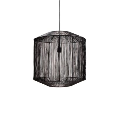 Hanglamp SENNA mat zwart Ø50x54cm