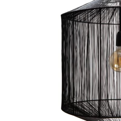 Hanglamp SENNA mat zwart Ø40x43cm – Default Title