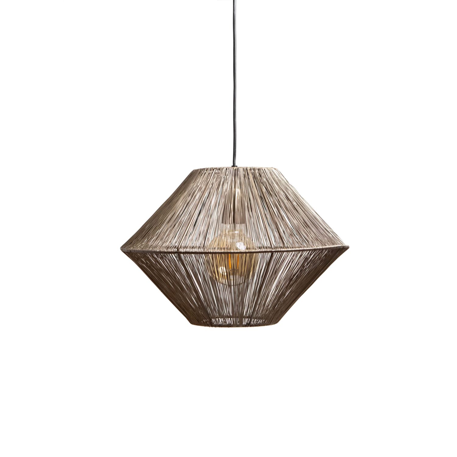 Hanglamp CHARLY antiek brons Ø40x27cm