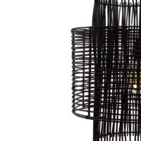 Hanglamp BRANDON mat zwart Ø40x45cm