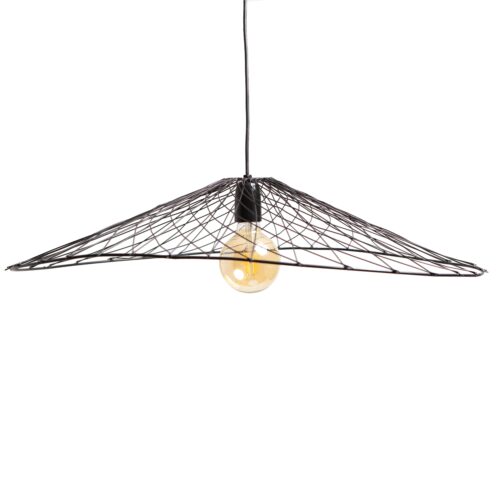 Hanglamp OLIVER mat zwart 70x60x15cm – Default Title